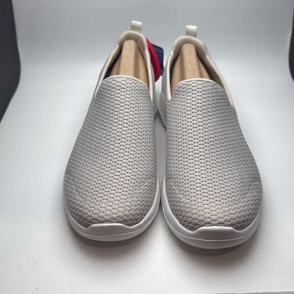 Skechers Women's Go Walk Joy Sneaker SIZE 6.5 COLOR NATURAL - Picture 2 of 8